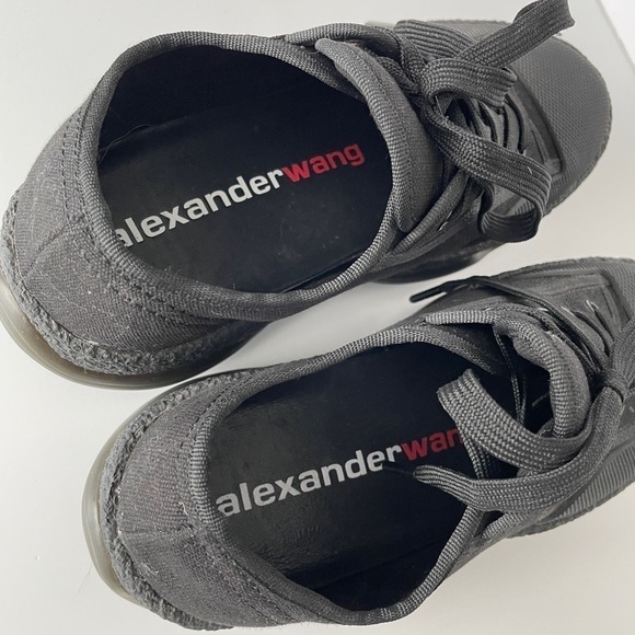 Alexander Wang Black Minimalist Sneakers - Picture 8 of 9